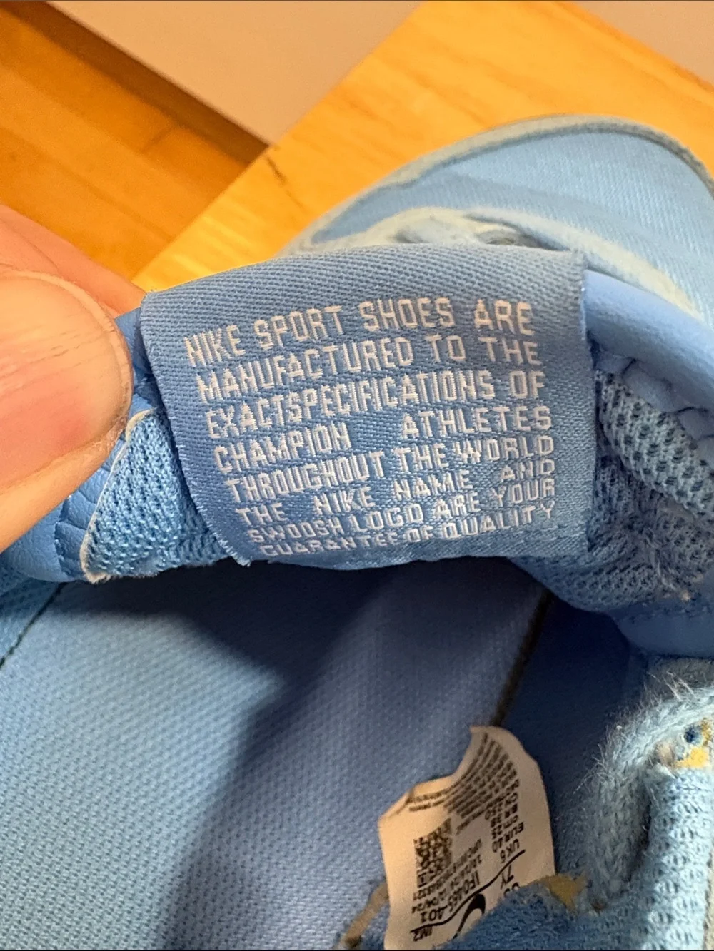 Nike Kids Light Blue Sneakers